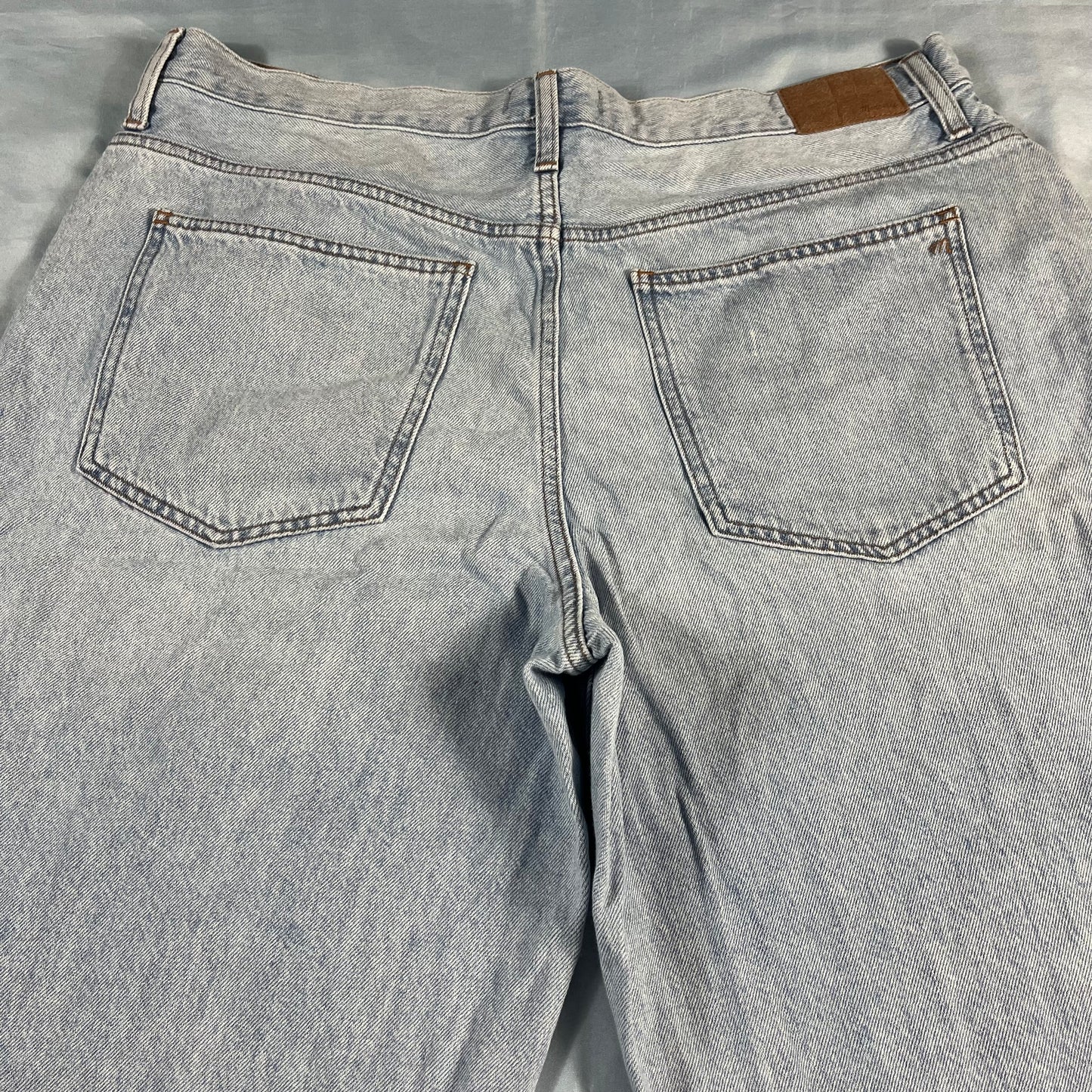 preloved Madewell superwide leg jeans - 33x33
