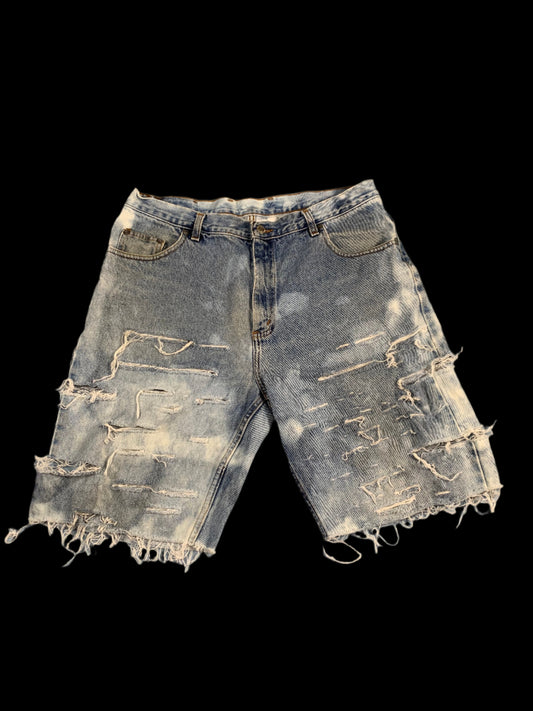 reworked cutoff bermuda jorts - M/L