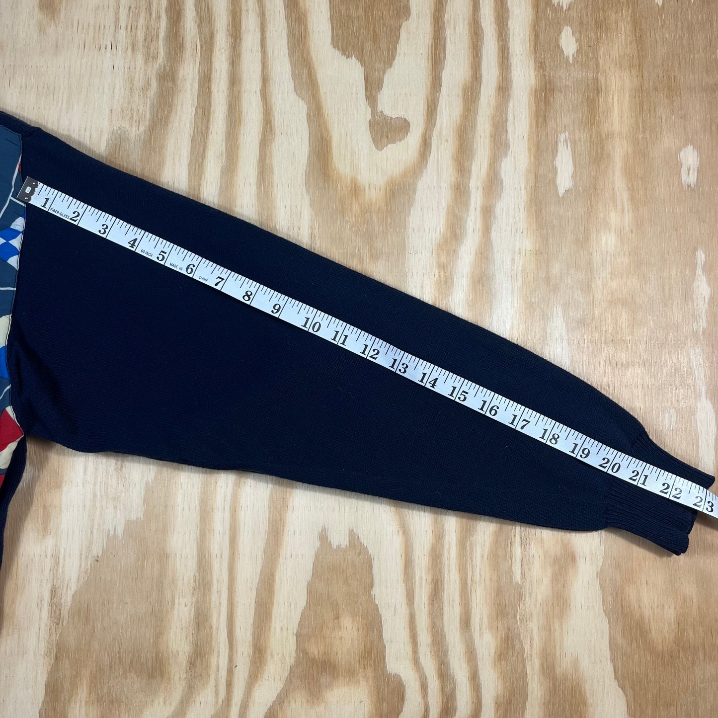 90s VTG Calvin Klein Sport "flag" cotton cardigan - M/L