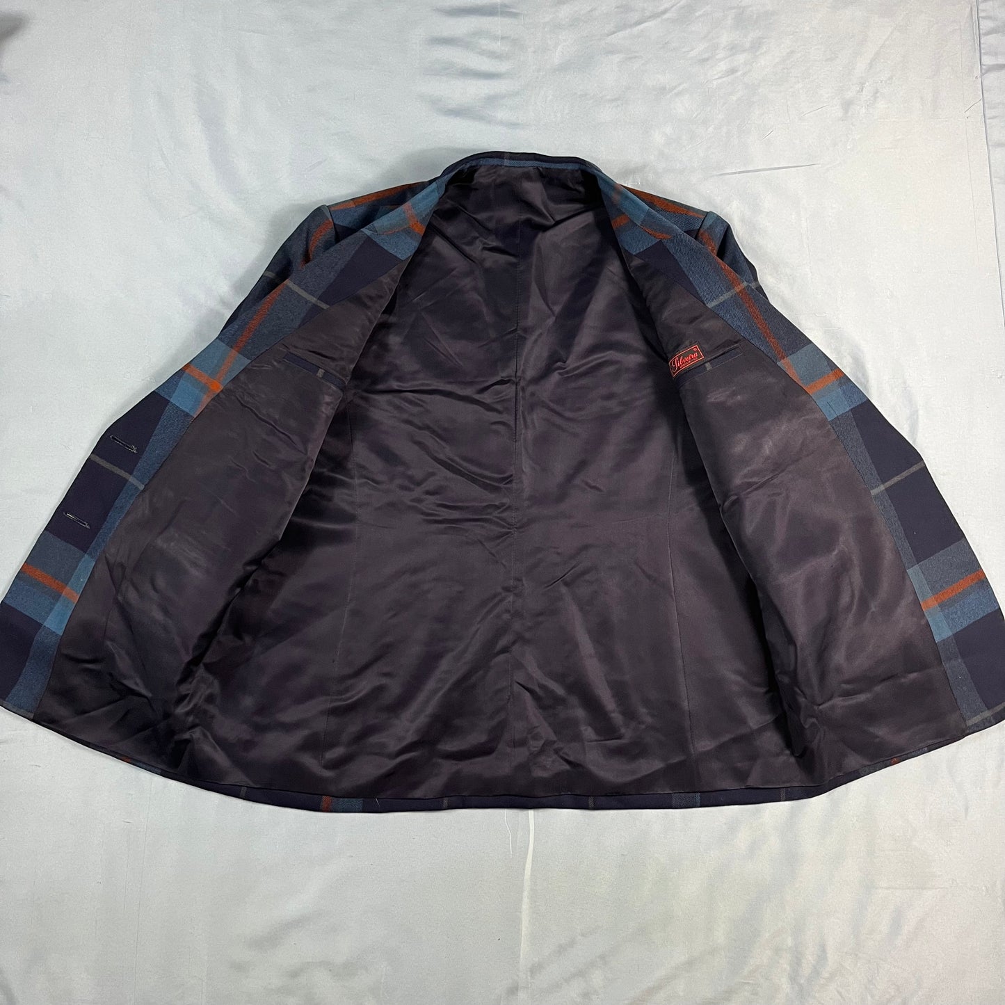 70s 80s VTG plaid sport coat jacket - size M/L