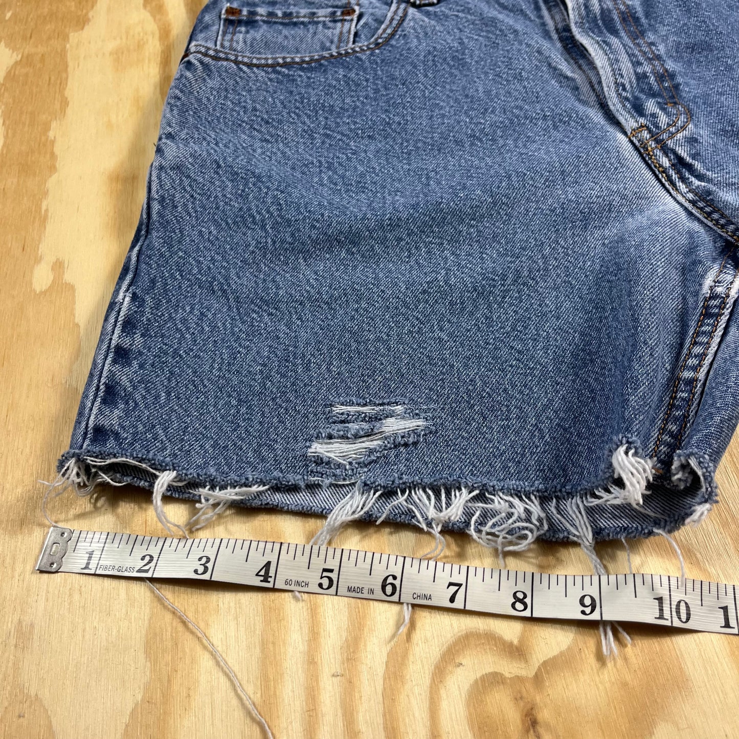 reworked Levi's 505 custom cutoff jorts - 1X/2X