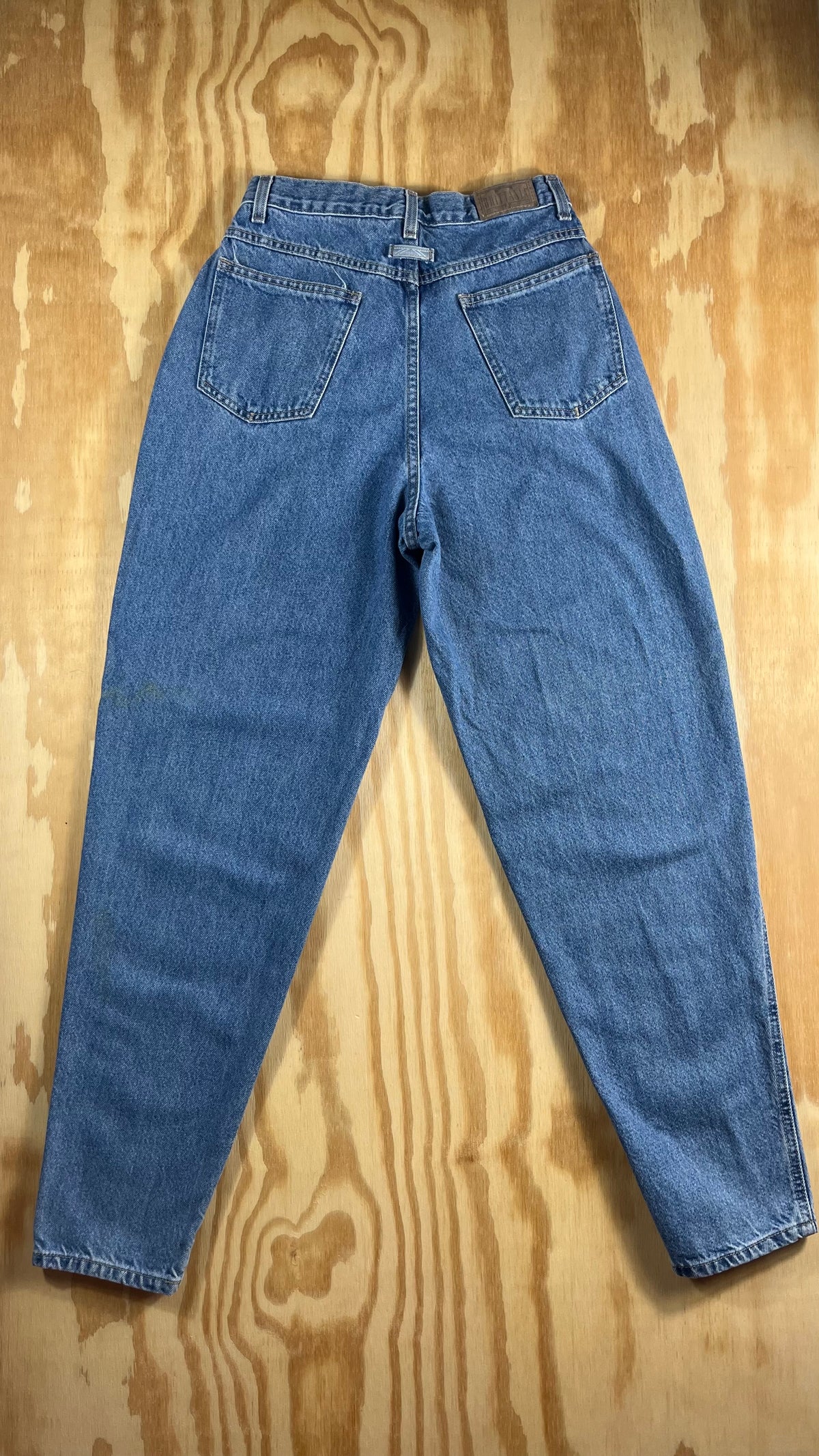 80s VTG Brittania pleated high waist balloon mom jeans - 28x30