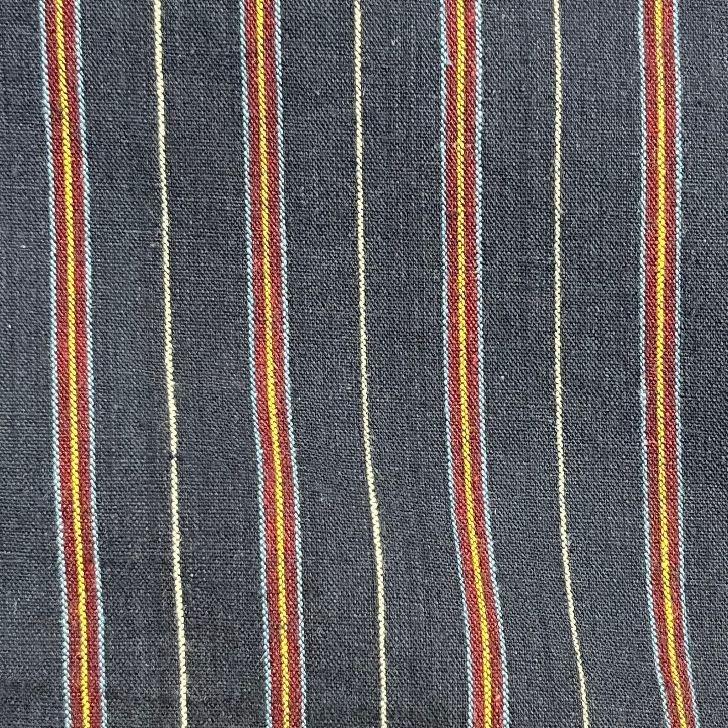 90s VTG multi stripe utility shirt - 1X/2X