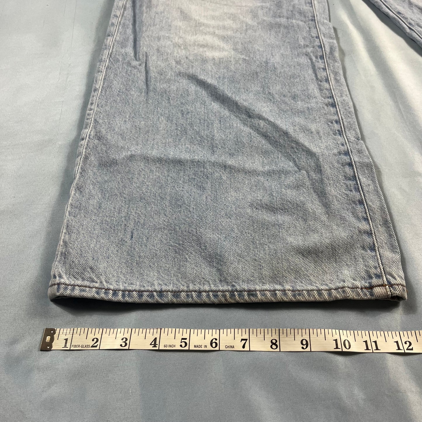 preloved Madewell superwide leg jeans - 33x33