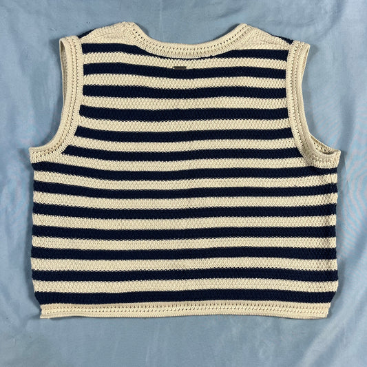 preloved The Normal Brand crochet knit striped tank - S/M