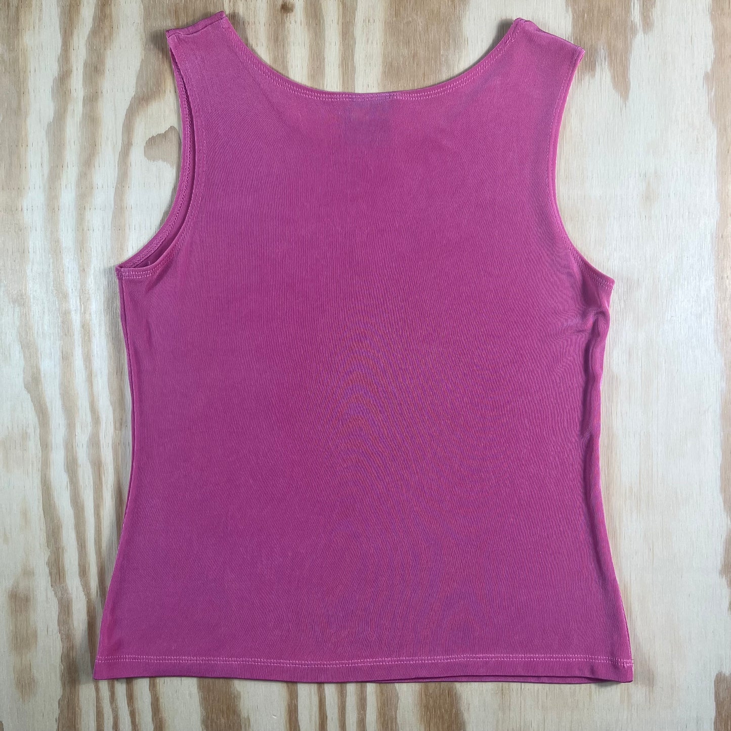 Y2K VTG Citiknits fine rib scoop neck tank top - XS/S