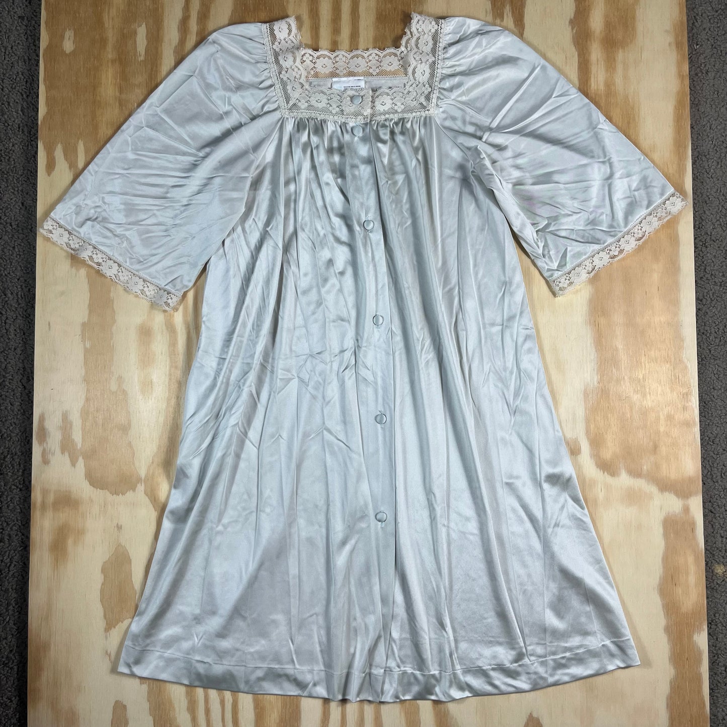 80s VTG JCPenney corded lace peignoir set - XS/S