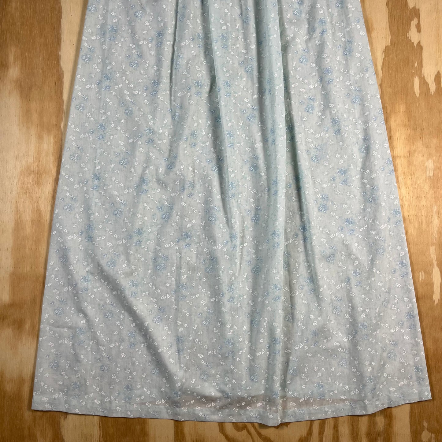 80s VTG Brandywine floral cotton maxi nightgown - XS/S