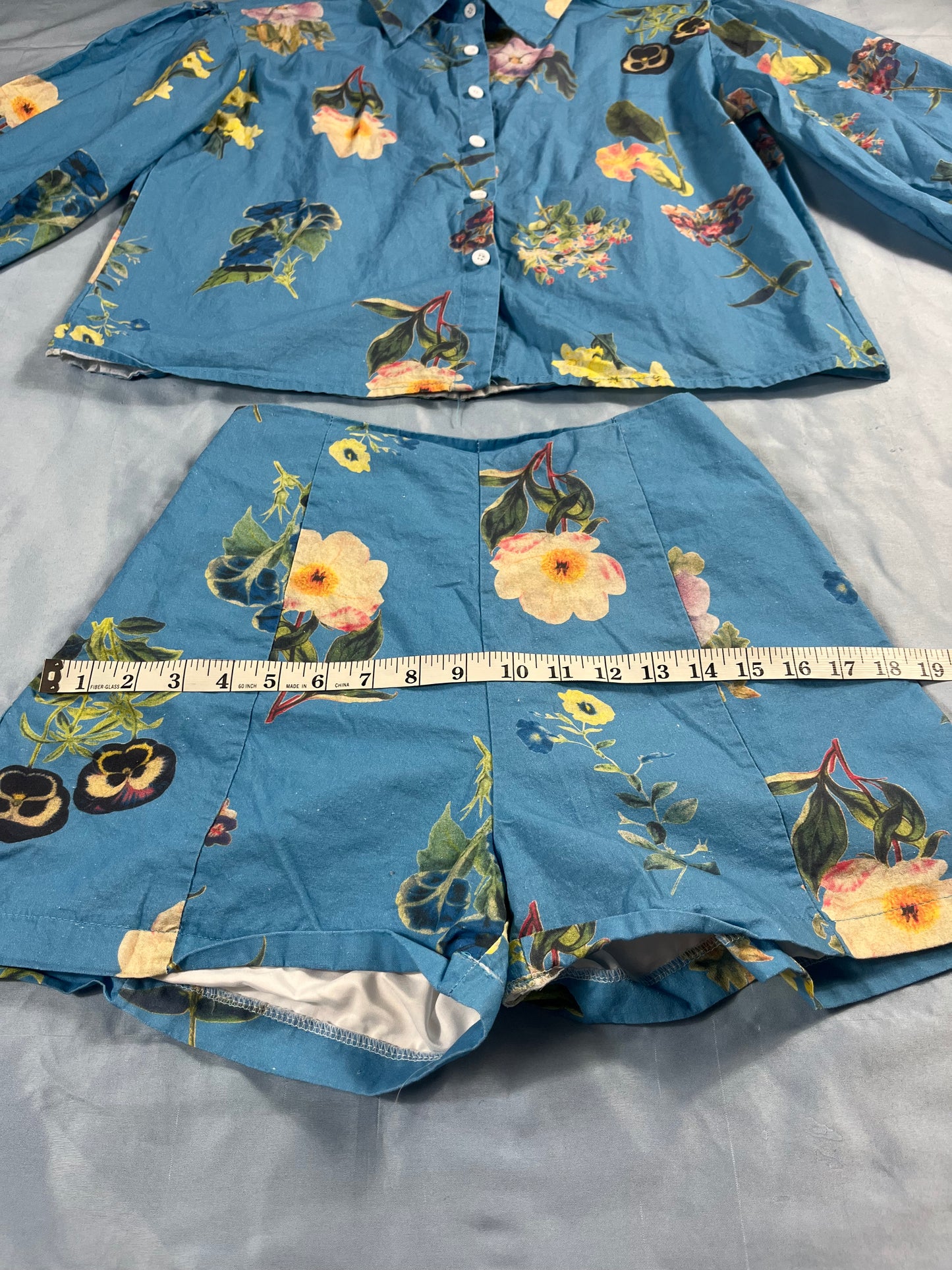 VTG floral set - XXS/XS