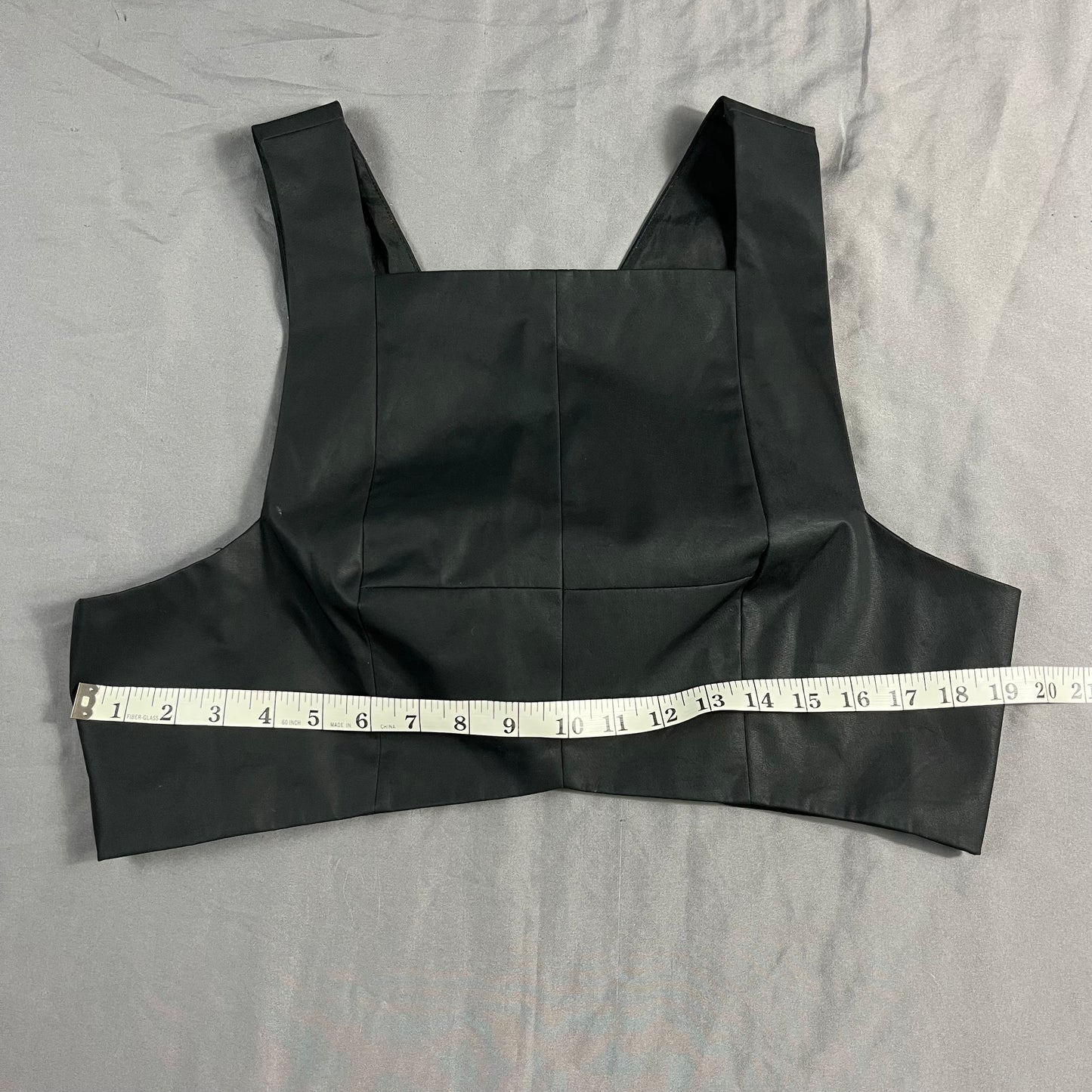archival Tibi black racerback bralette - M/L