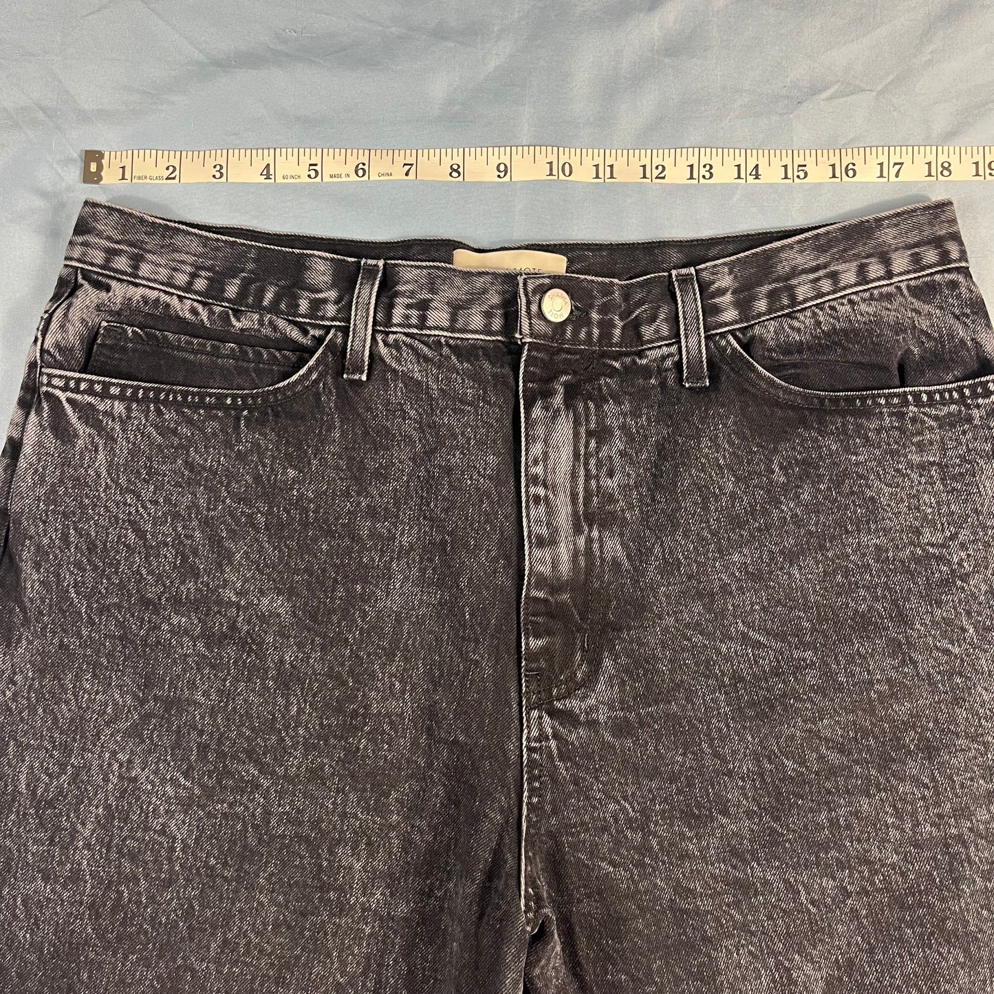 preloved Shaina Mote tapered stone wash jeans - 1X/2X