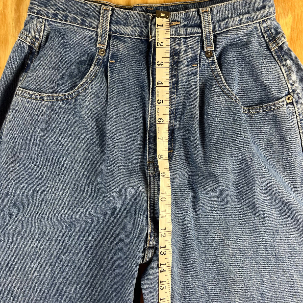 80s VTG Brittania pleated high waist balloon mom jeans - 28x30