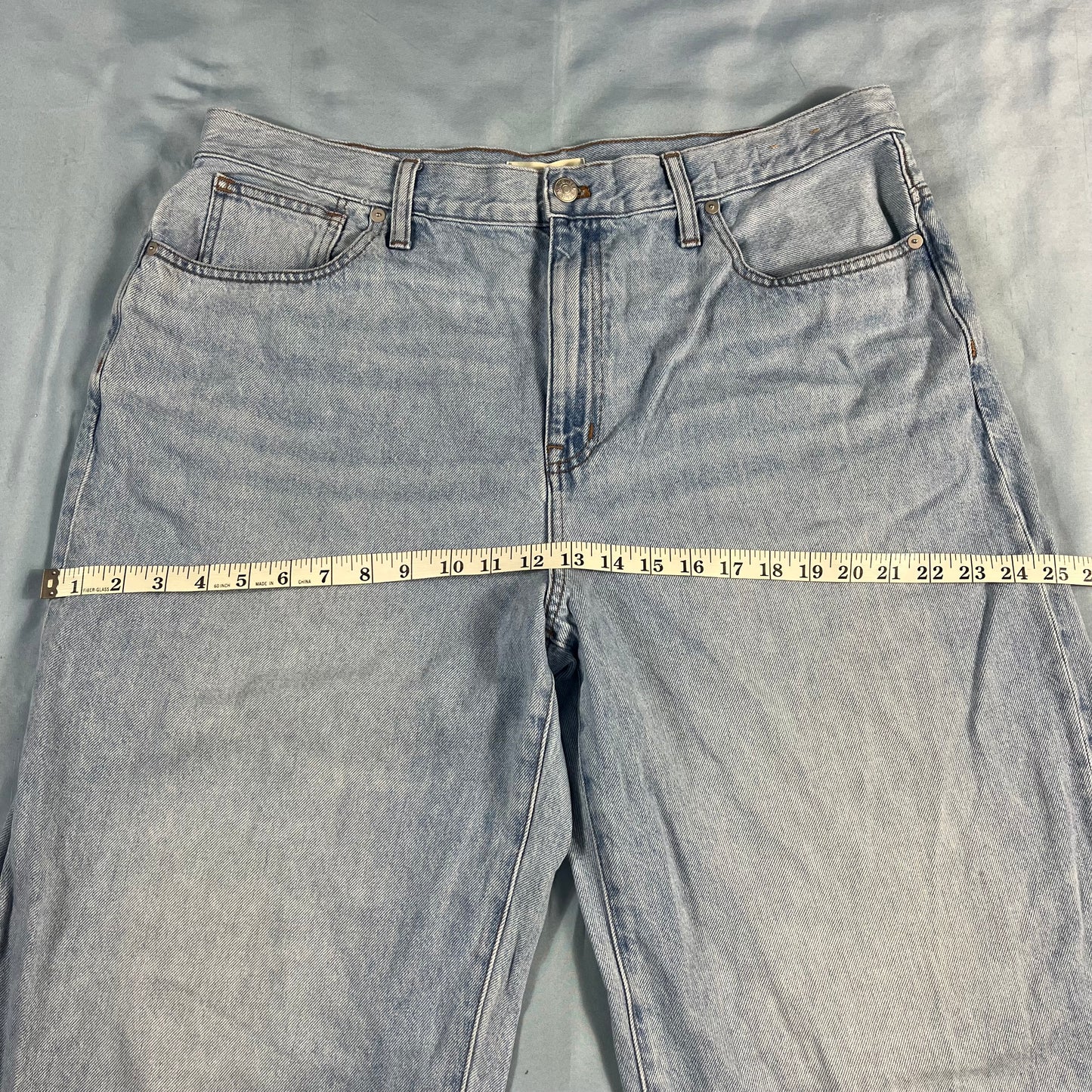 preloved Madewell superwide leg jeans - 33x33