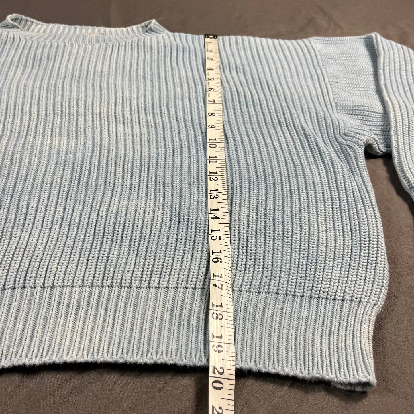 preloved Baserange cropped chunky knit sweater - S/M