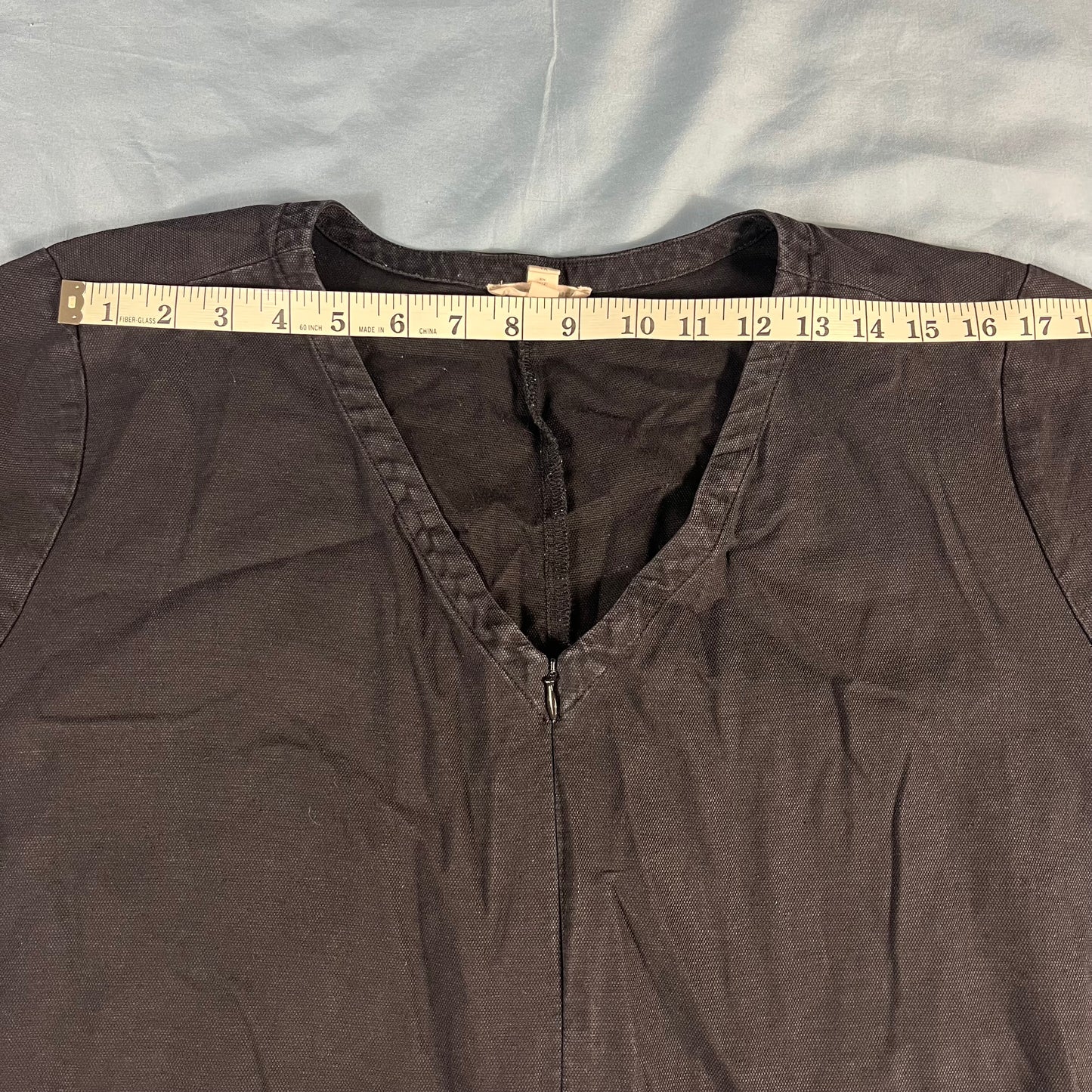 preloved Eileen Fisher zip front jumpsuit - L/XL