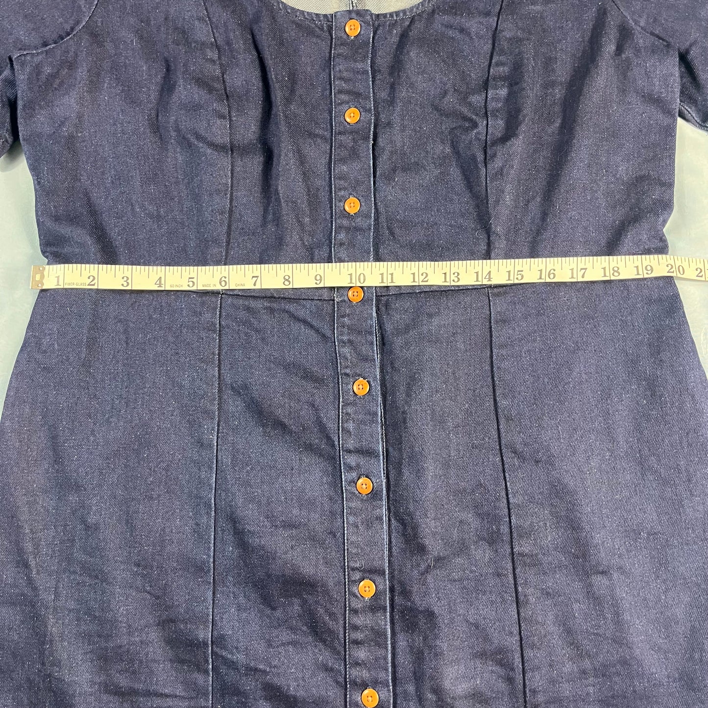 preloved Ilana Kohn archival “Oscar” denim dress - L/XL