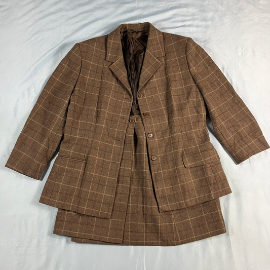 preloved Laura Ashley skirt suit set - size L/XL