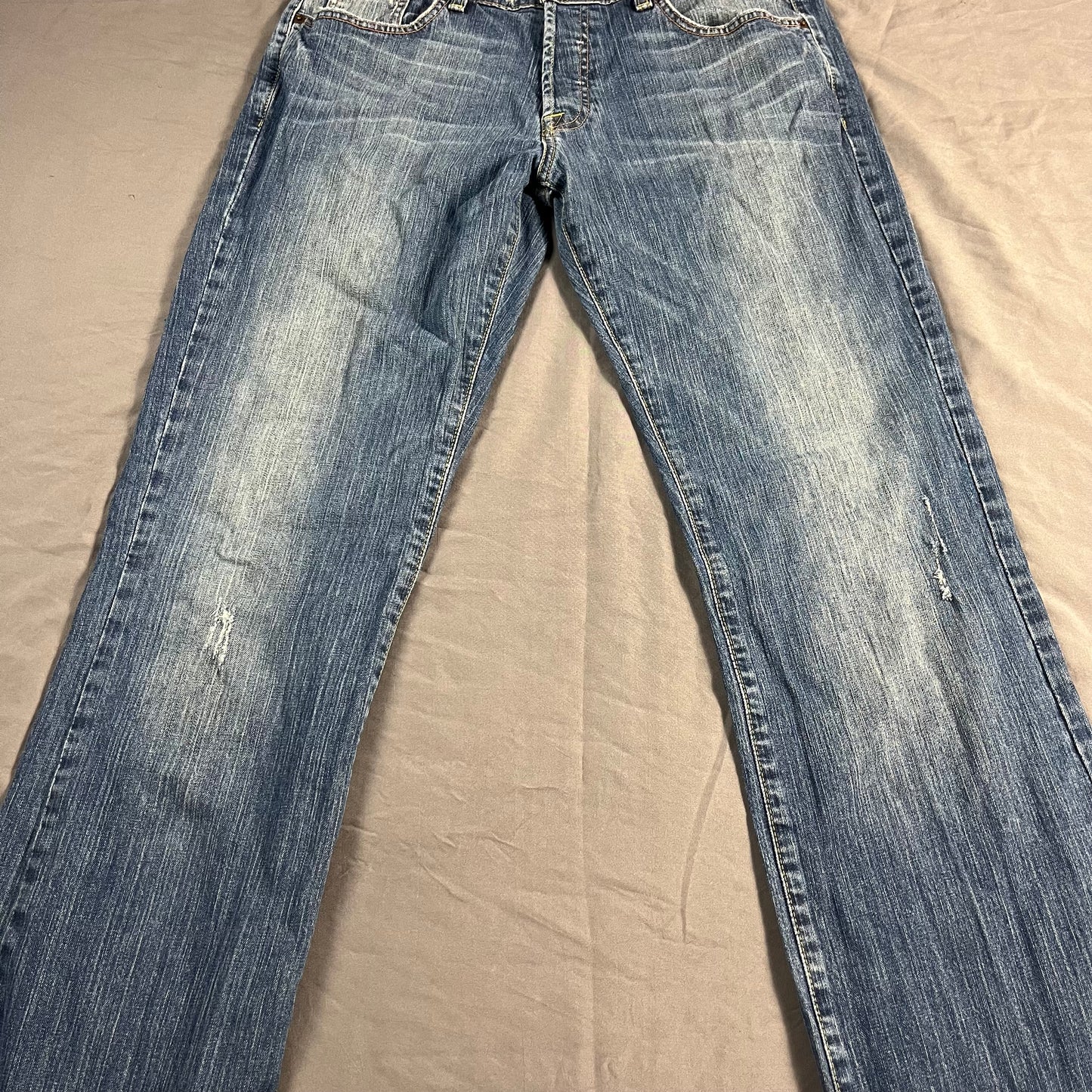 preloved Lucky Brand mid rise jeans - 33x32