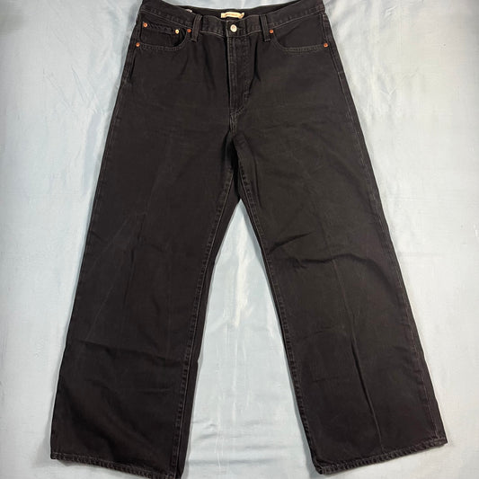 preloved Levi's Premium "Ribcage" wide leg jeans - 34x34 (3)