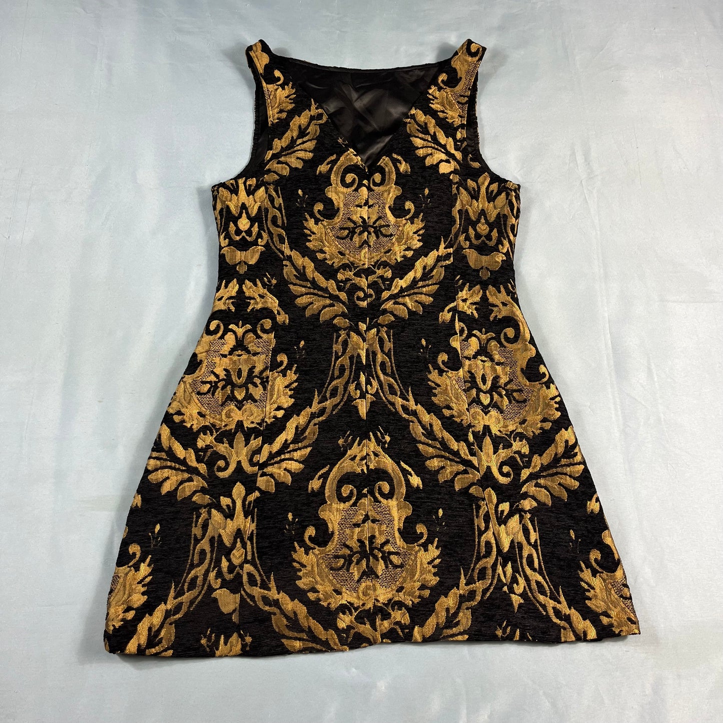 NWT metallic jacquard mini dress - size M/L