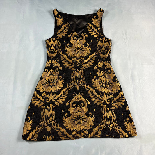 NWT metallic jacquard mini dress - size M/L