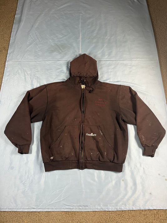 Y2K VTG Carhartt full zip hoodie - L/XL