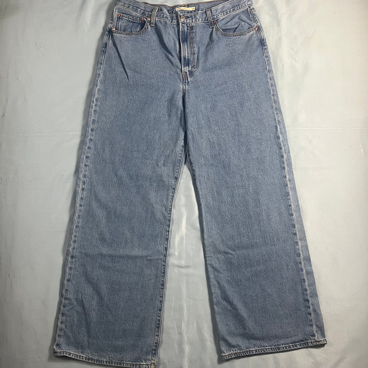 preloved Levi's Premium "Ribcage" wide leg jeans - 34x34 (3)