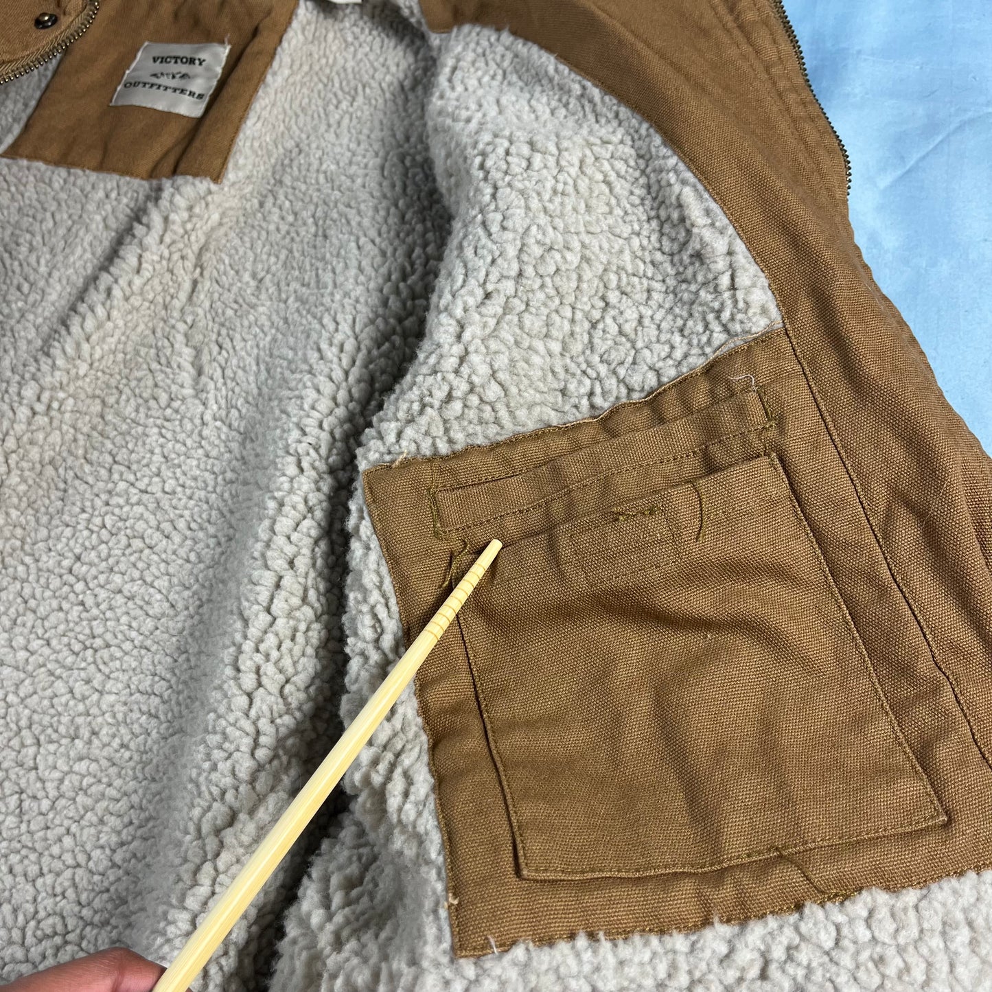 preloved Victory Outfitters fleece-lined chore jacket - 1X/2X