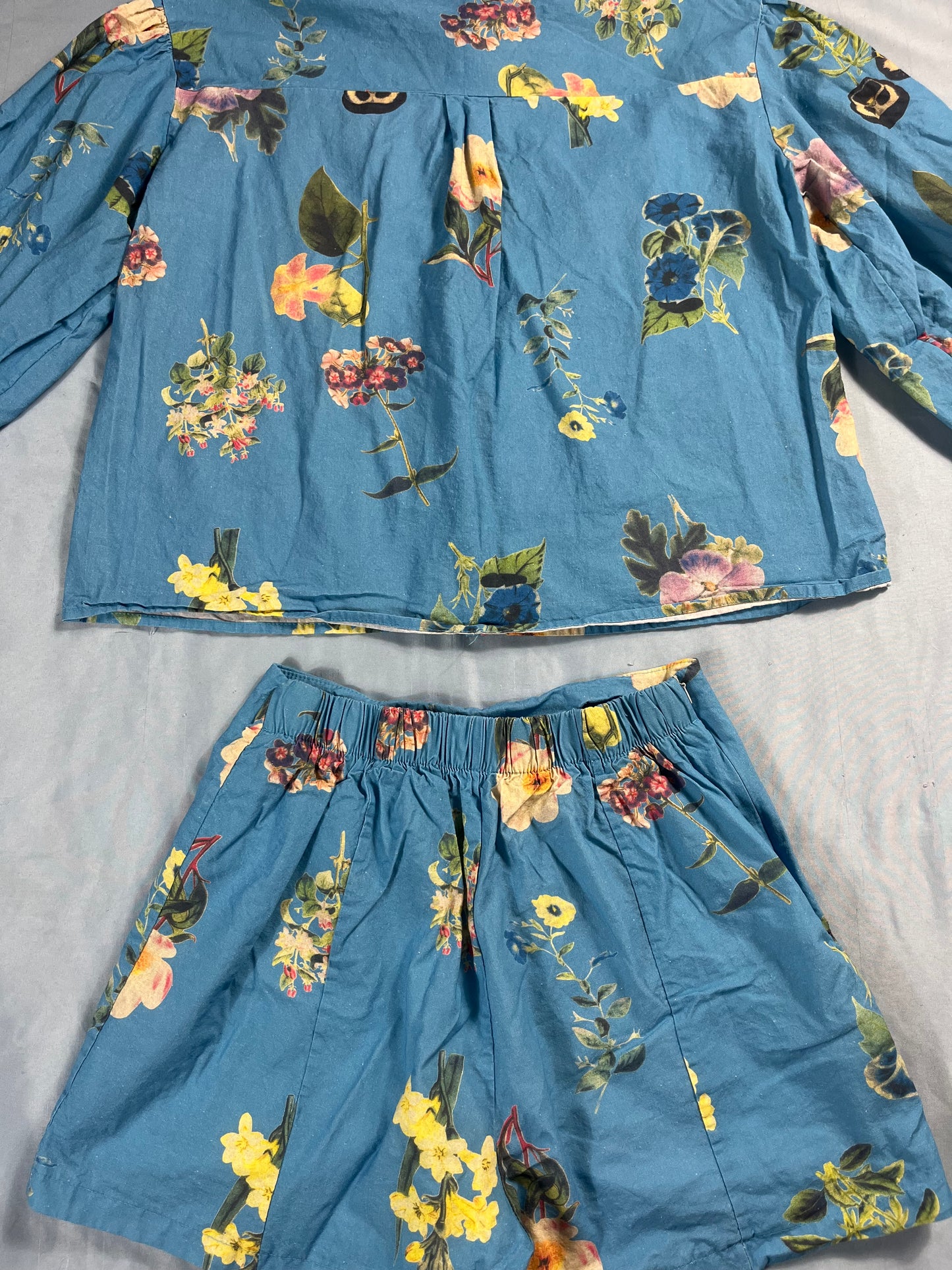 VTG floral set - XXS/XS