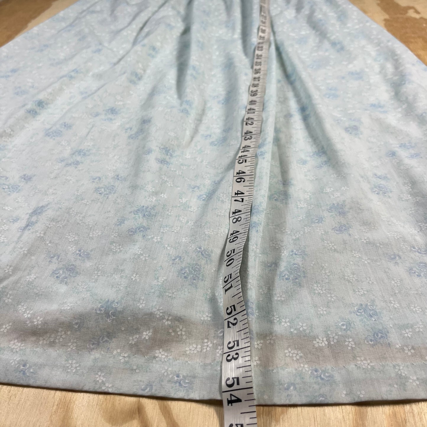 80s VTG Brandywine floral cotton maxi nightgown - XS/S