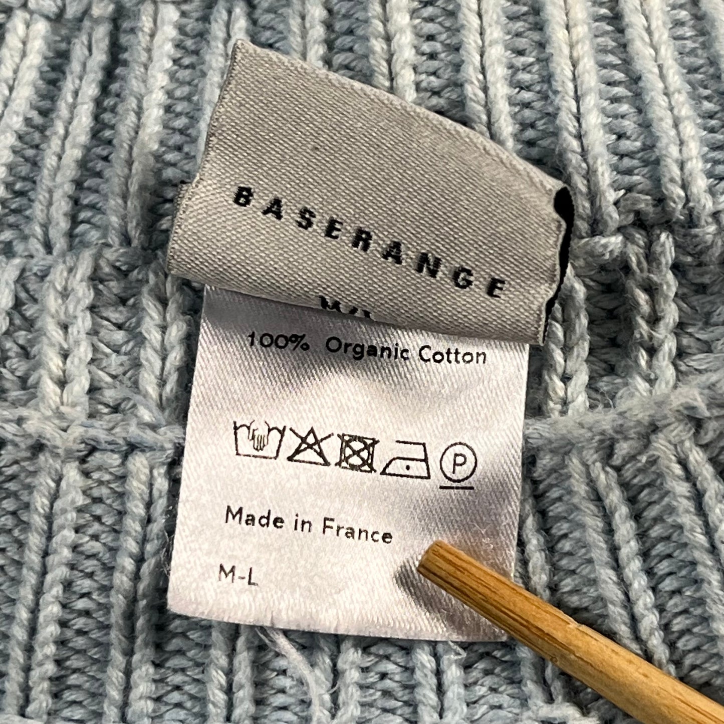 preloved Baserange cropped chunky knit sweater - S/M