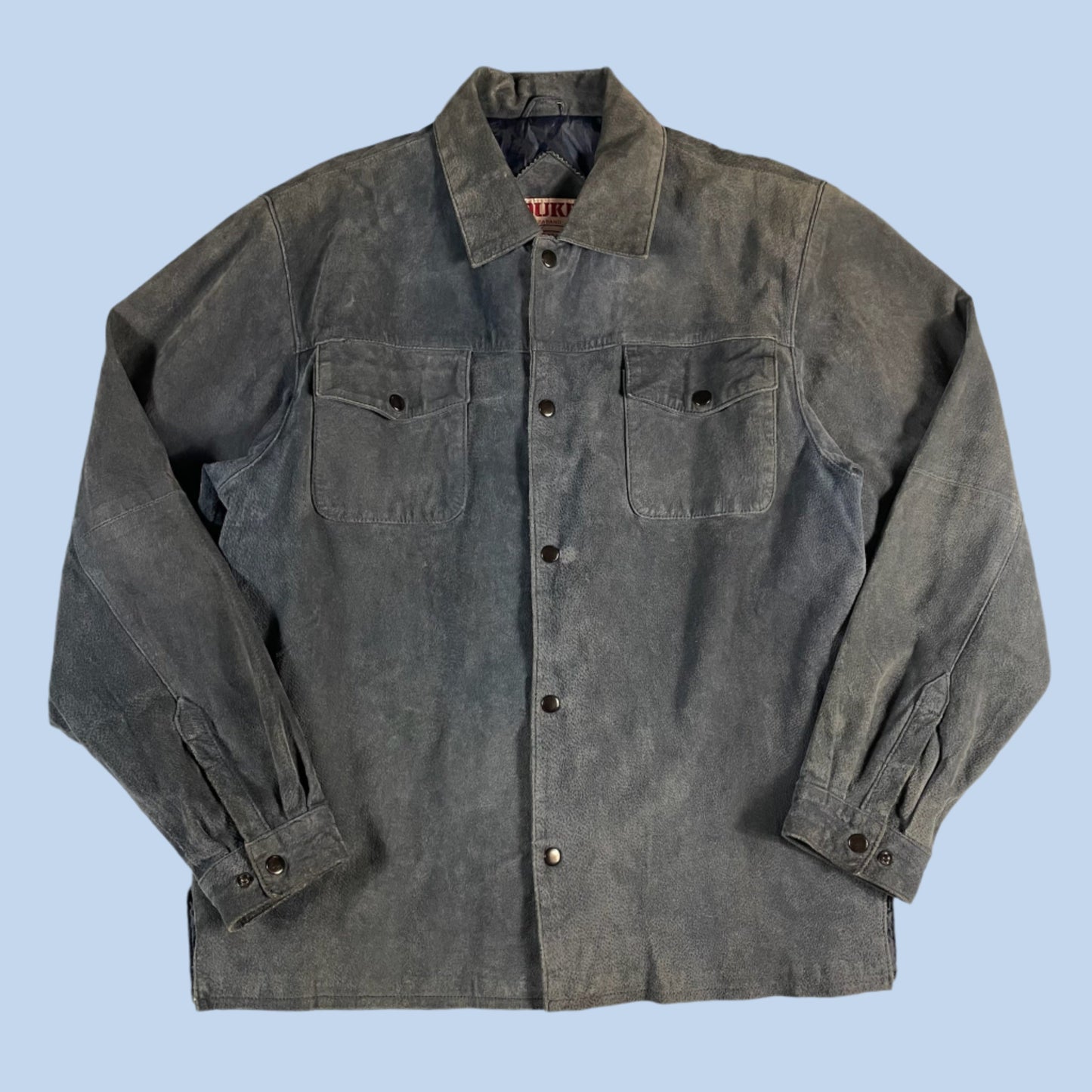 VTG Duke Haband suede trucker jacket - size M/L