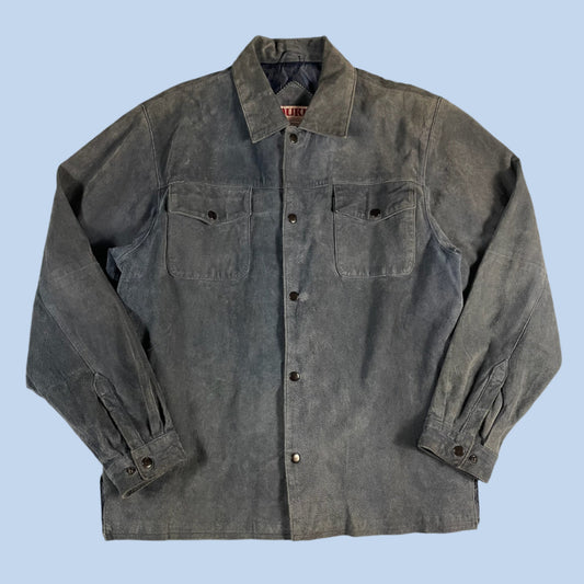VTG Duke Haband suede trucker jacket - size M/L