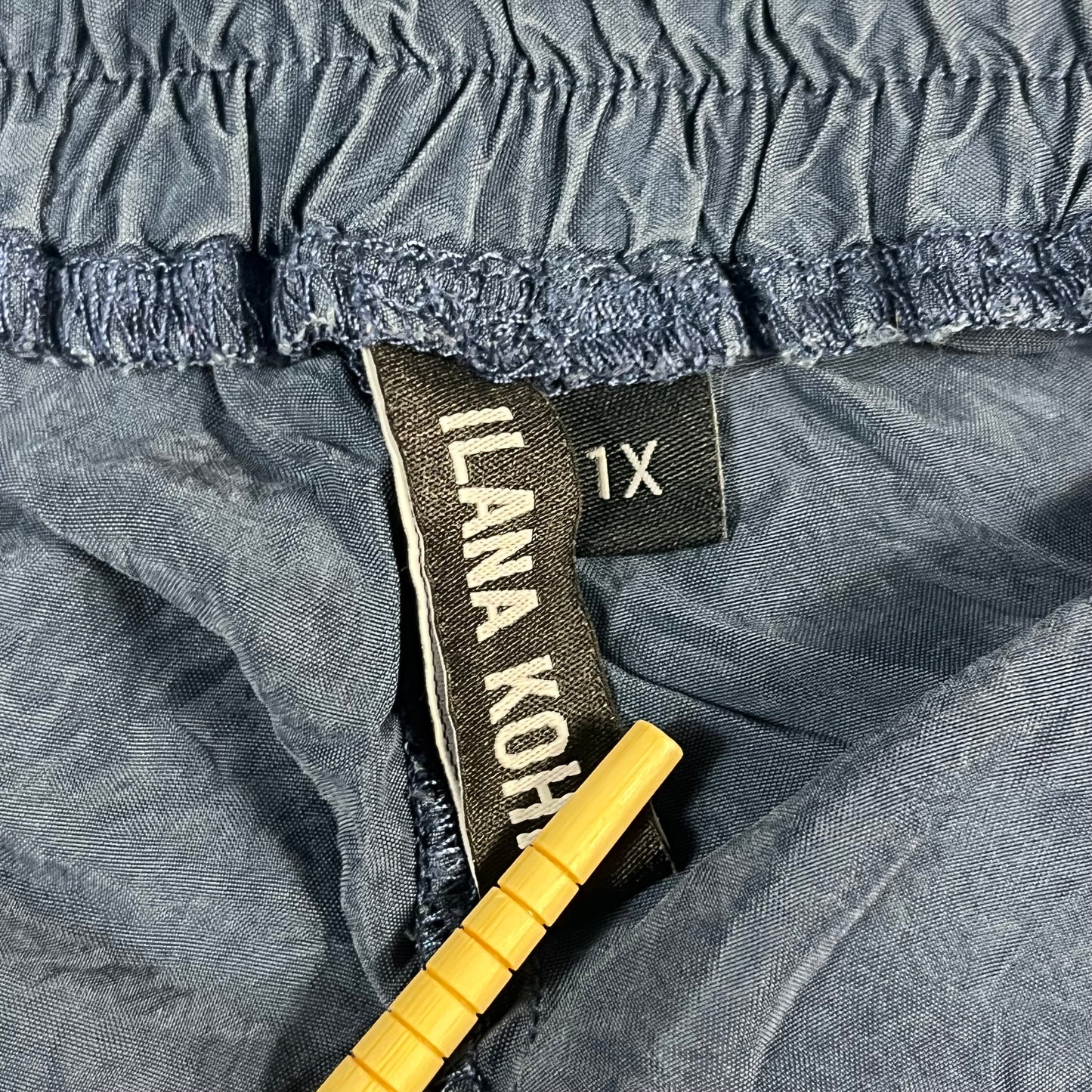 preloved Ilana Kohn archival silk wide leg pant - L/XL