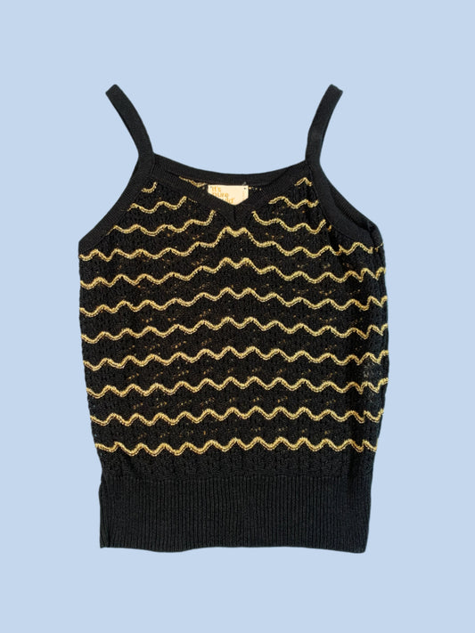 70s VTG It’s Pure Gould cami top - size XS/S