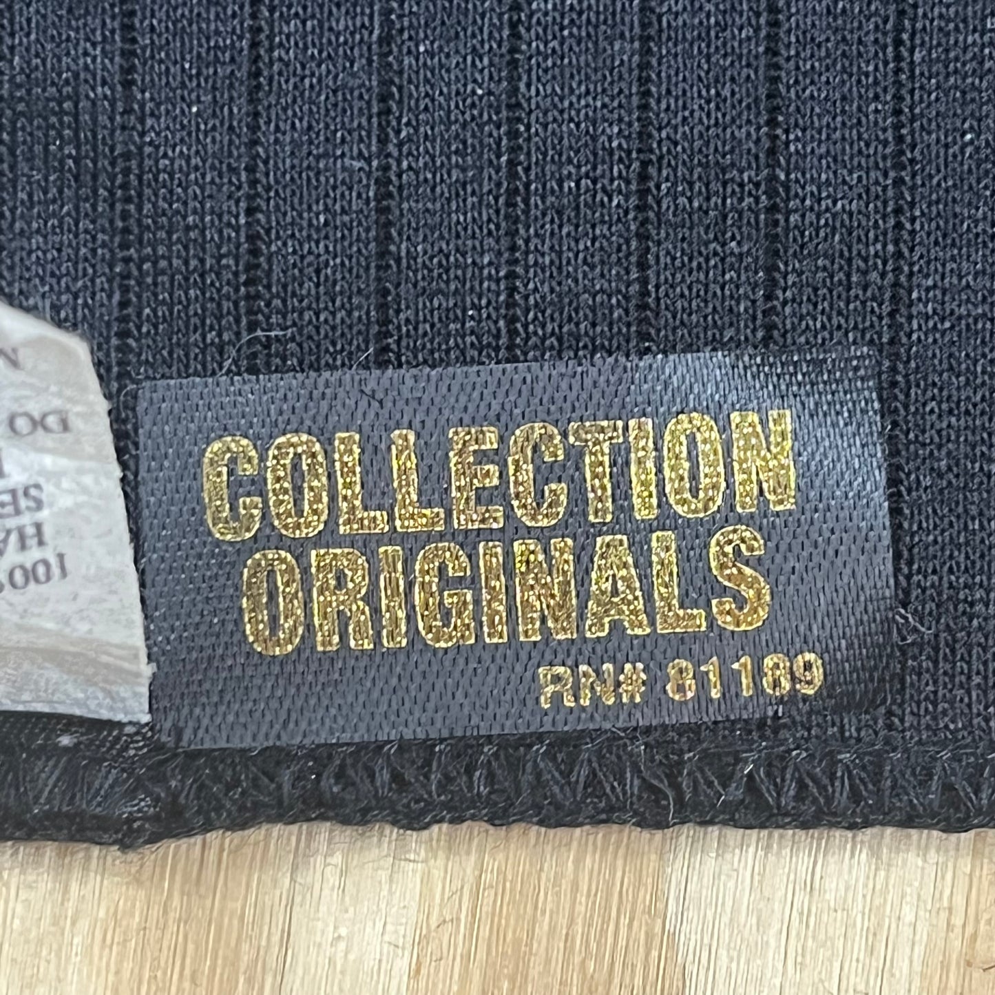 70s VTG Collection Originals ribbed turtleneck dickie - O/S
