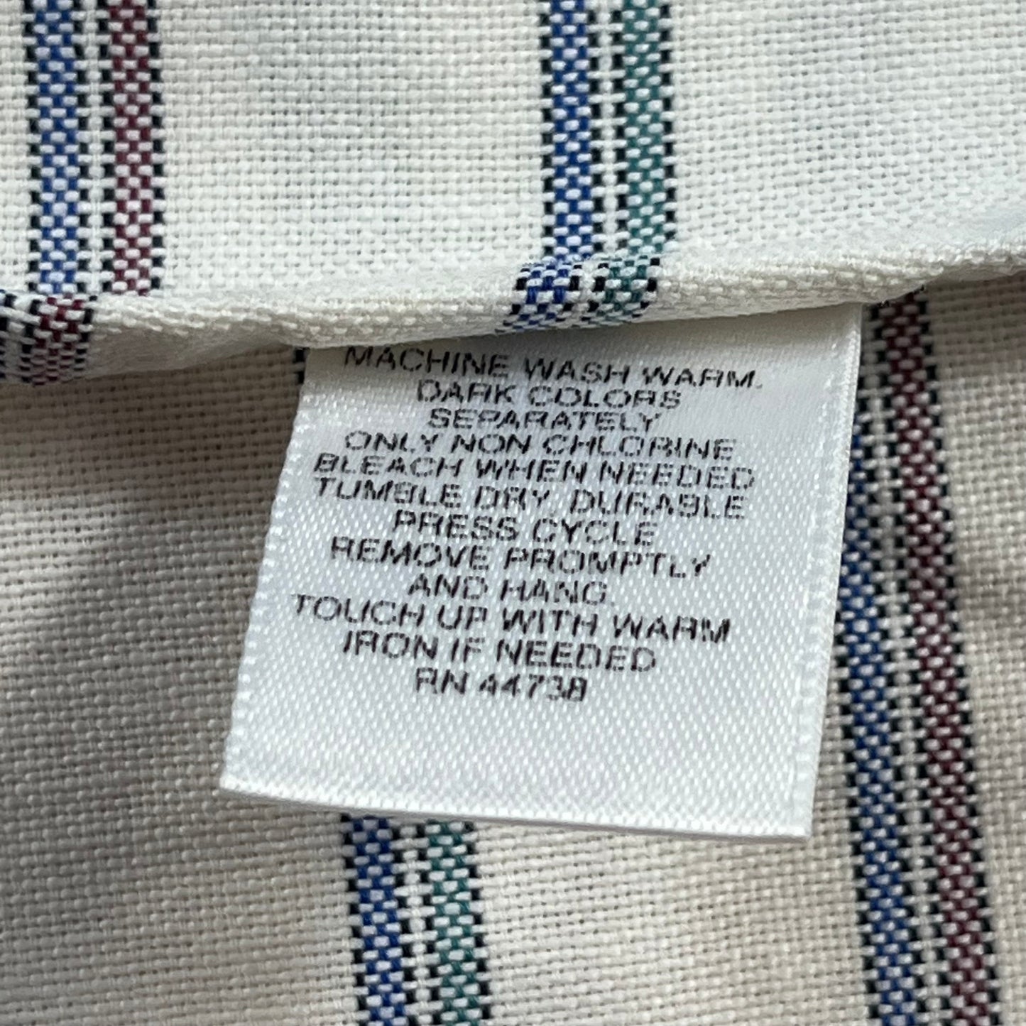 90s VTG Manhattan Shirtmakers striped button down - XL/2X