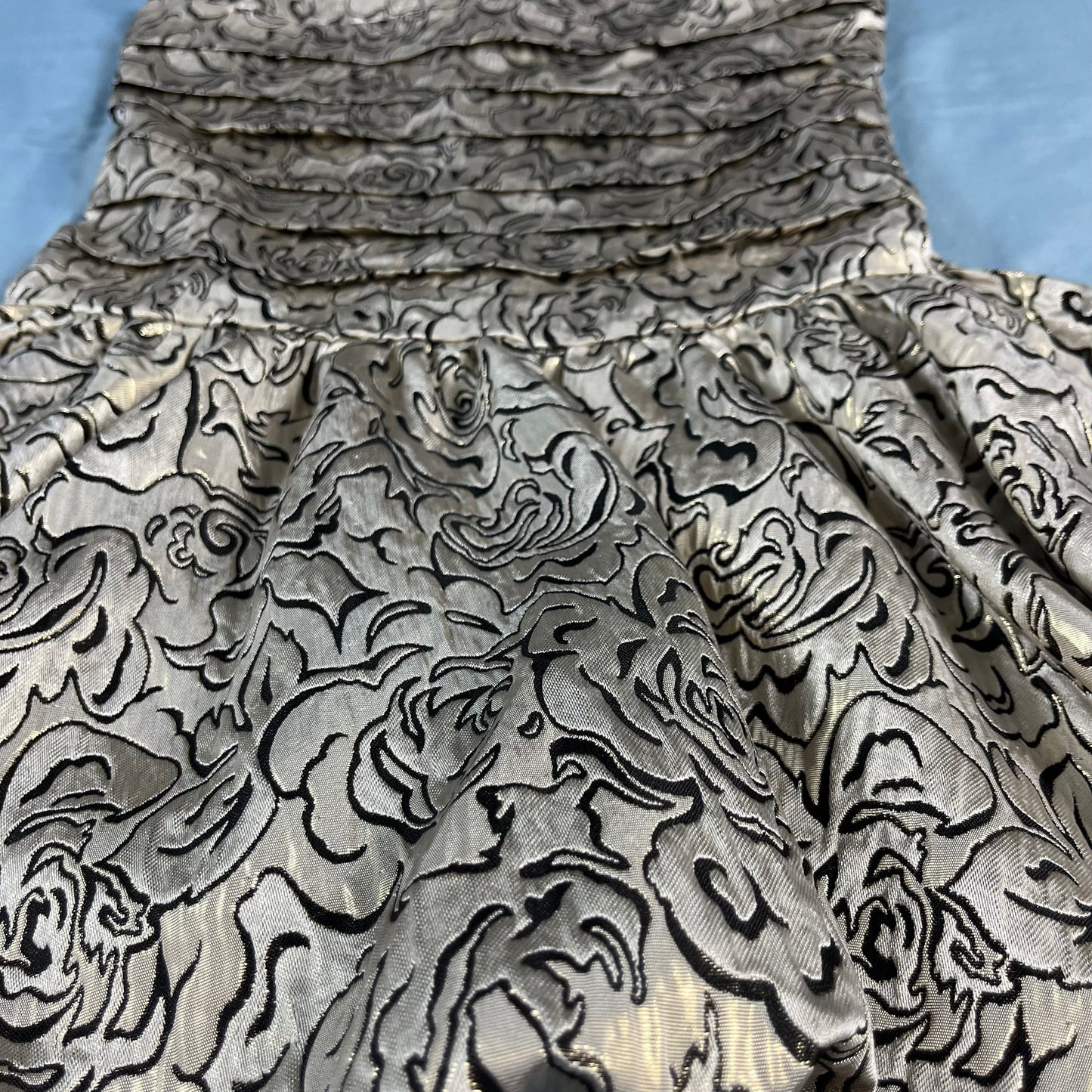 NWT Pants Store metallic floral mini dress - size M/L