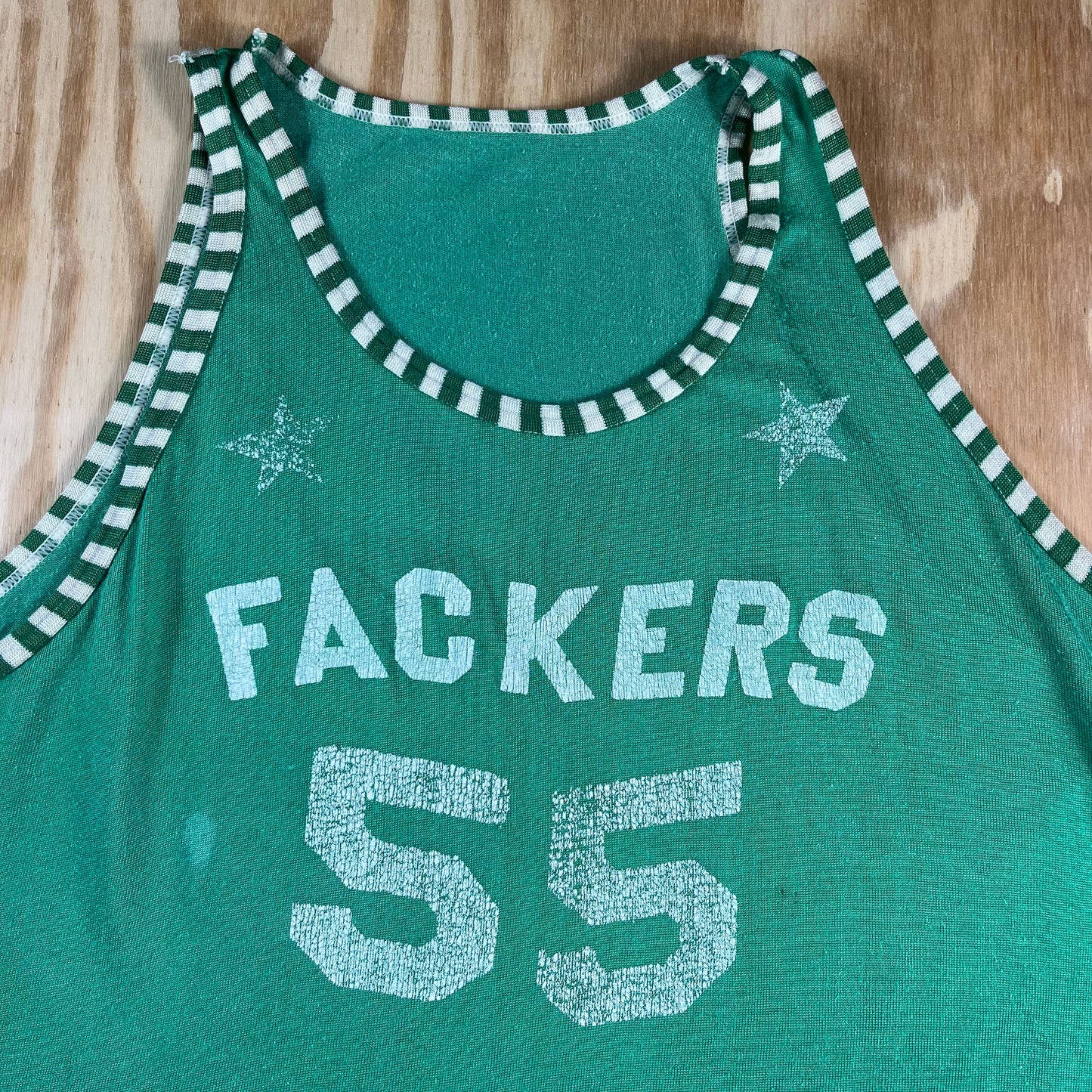 70s VTG Felco Fackers Huss 55 jersey tank - XL/XXL