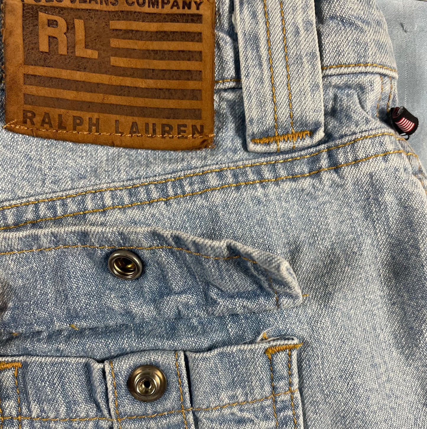 Y2K VTG Ralph Lauren patch pocket jorts - S/M