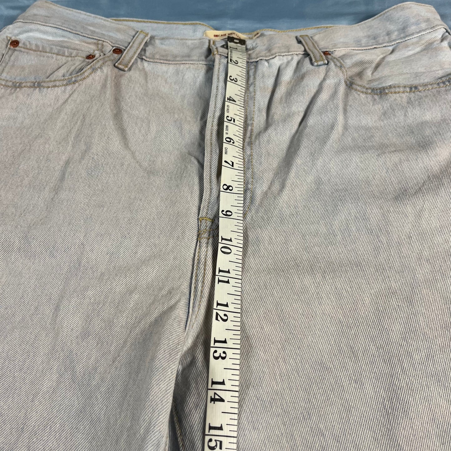 preloved Levi's Premium "Ribcage" wide leg jeans - 34x34