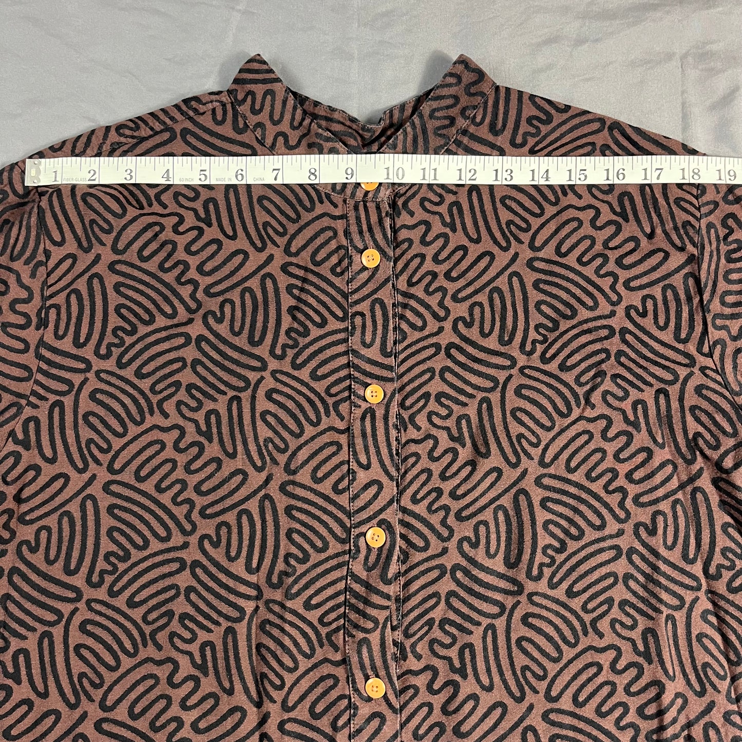 preloved Ilana Kohn archival printed tunic - L/XL