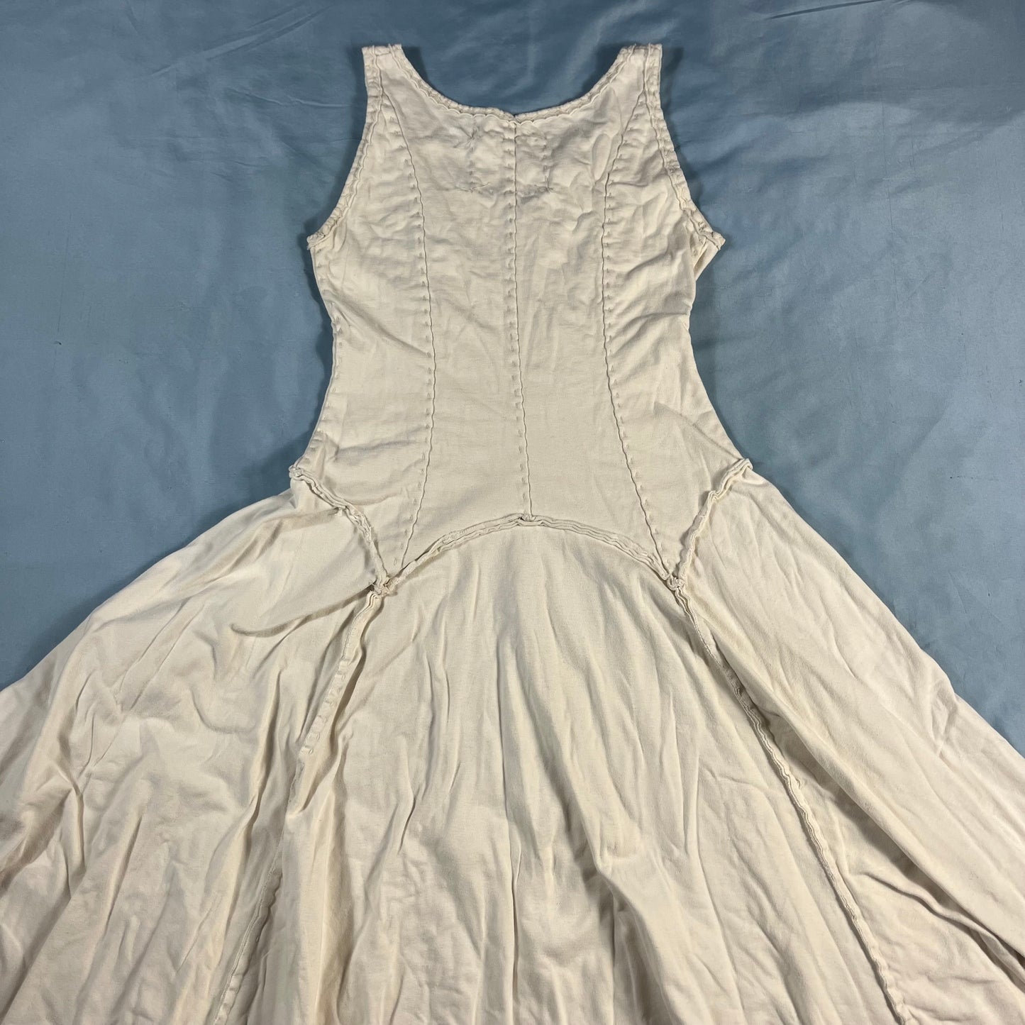 artisan hand-sewn Alabama Chanin “Cynthia” dress - L/XL