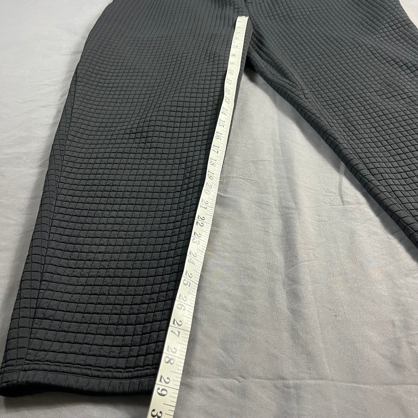 preloved Lululemon Lab quilted cropped long sleeve + jogger set -  M/L