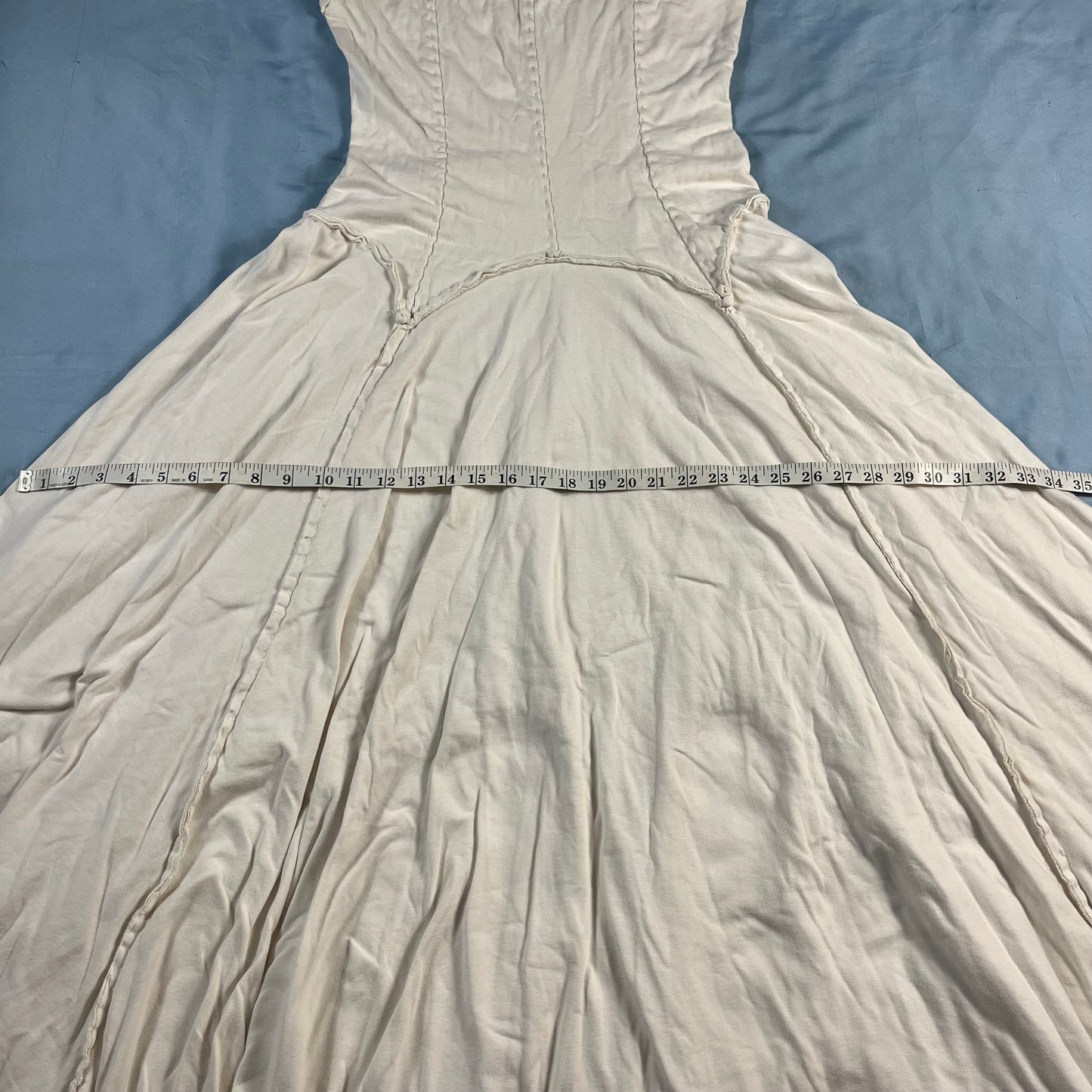 artisan hand-sewn Alabama Chanin “Cynthia” dress - L/XL