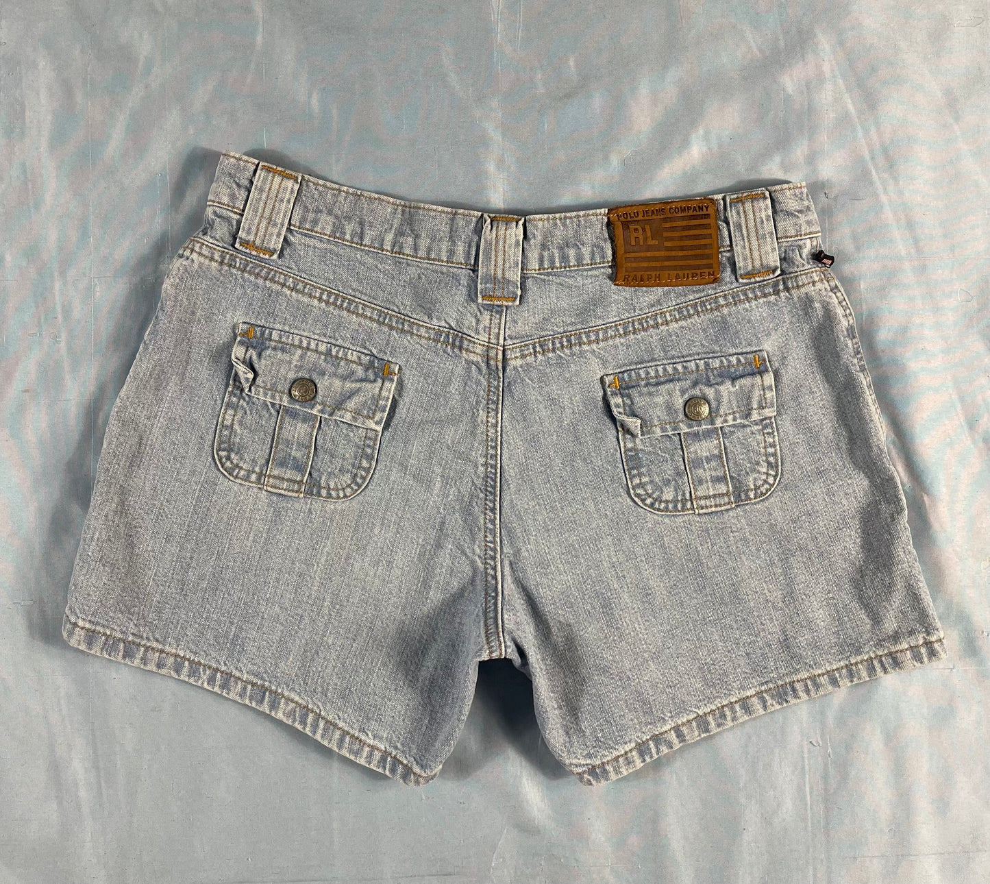 Y2K VTG Ralph Lauren patch pocket jorts - S/M