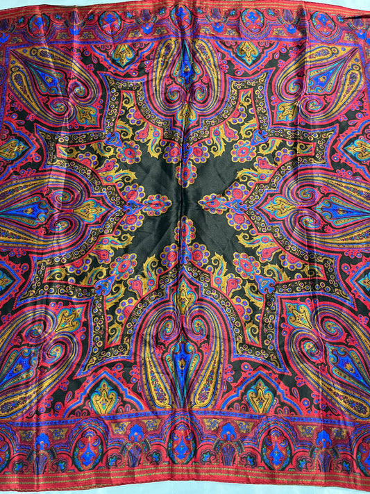 VTG paisley scarf - OS