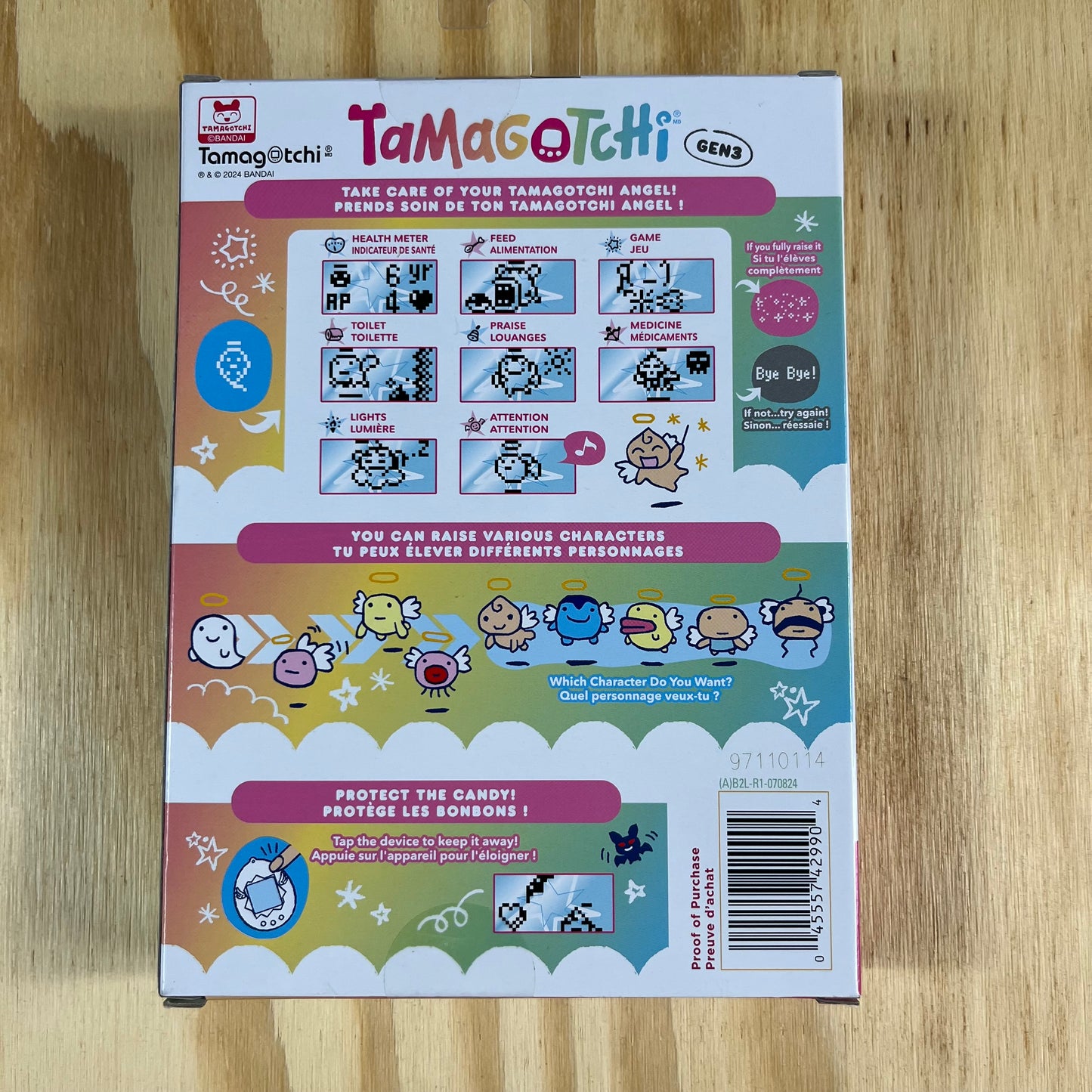 preloved Tamagotchi Angel Gen 3 "Angel Sky" blue - O/S