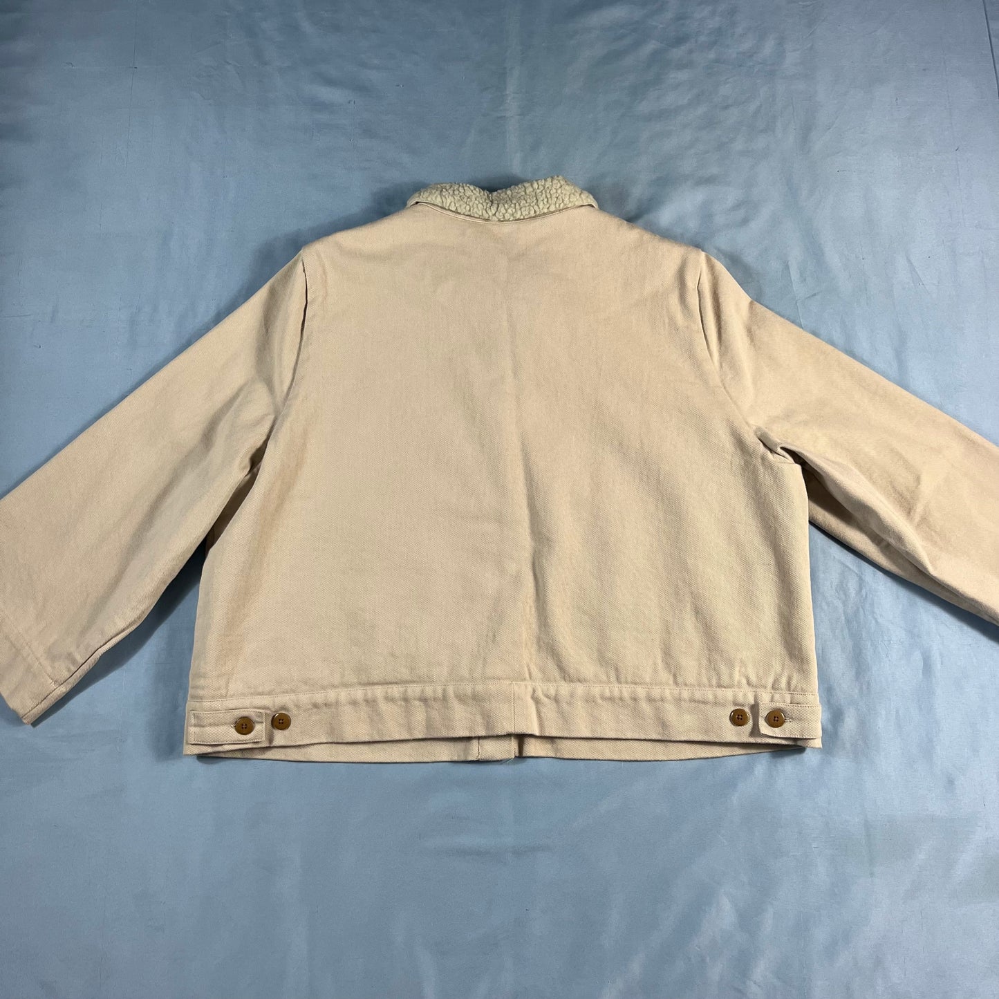 preloved Ilana Kohn archival "Harry" shearling canvas jacket - 1X/2X