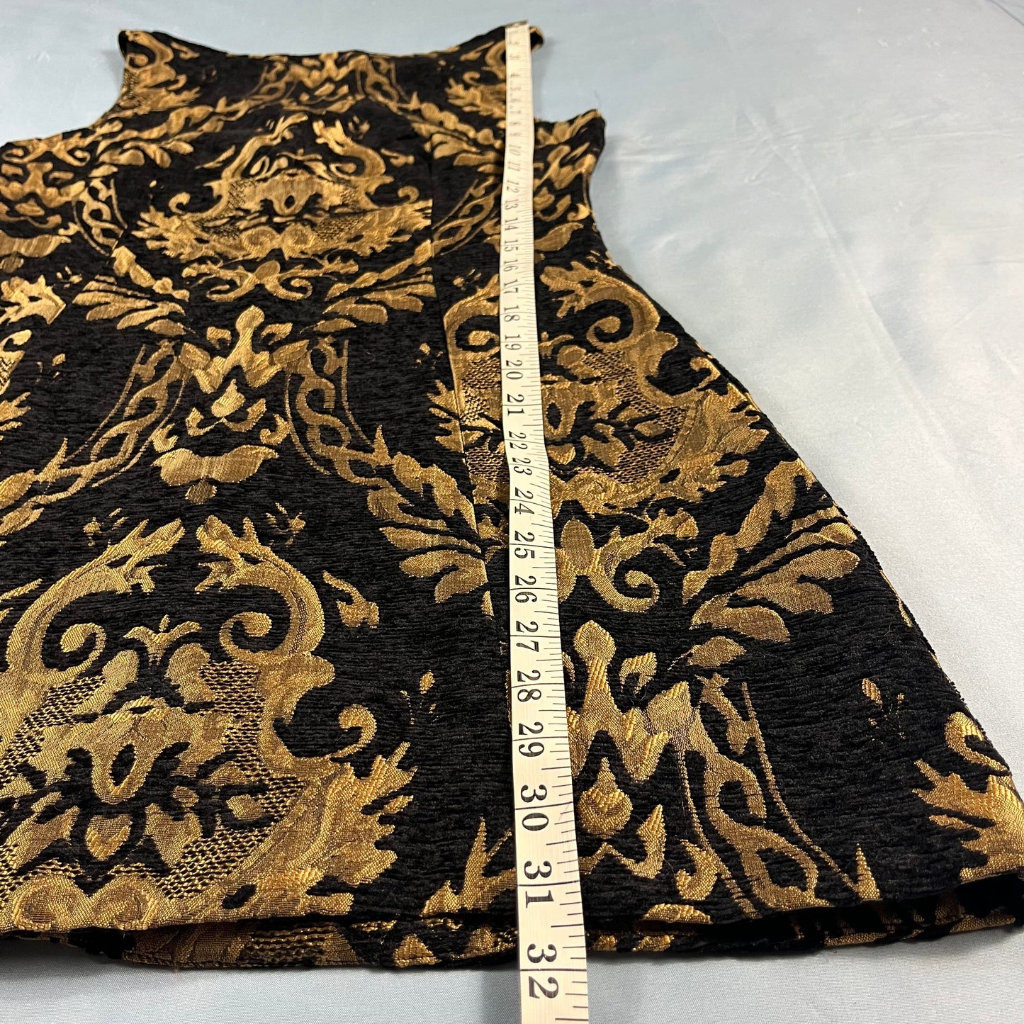 NWT metallic jacquard mini dress - size M/L